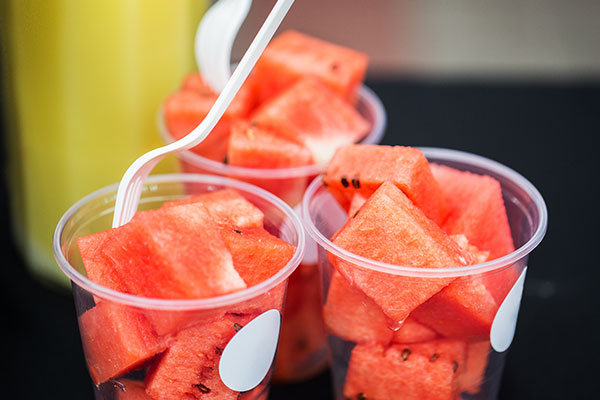 Fresh watermelon for a delicious and healthy snack