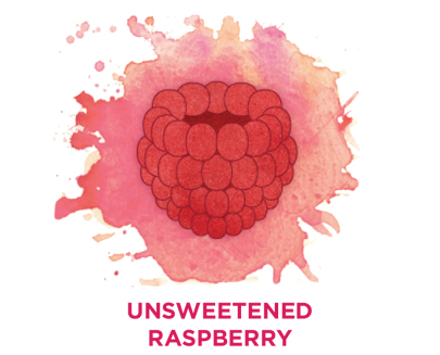 Unsweetened raspberry Bevi Cooler water flavor