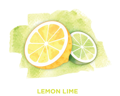 Lemon lime Bevi Cooler water flavor