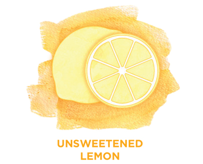 Unsweetened lemon Bevi Cooler water flavor