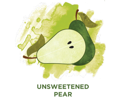 Unsweetened pear Bevi Cooler water flavor